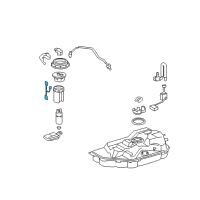 OEM 2005 Lexus ES330 Harness, Fuel Pump Diagram - 77785-52020