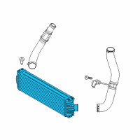 OEM 2017 Ford Transit-350 Intercooler Diagram - CK4Z-6K775-G