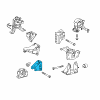 OEM 2018 Toyota Corolla iM Front Mount Bracket Diagram - 12311-37170