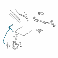 OEM Honda Ridgeline TUBE A, FR Diagram - 76814-T6Z-A01