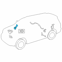 OEM 2011 Toyota Sequoia Sensor Diagram - 89190-34010