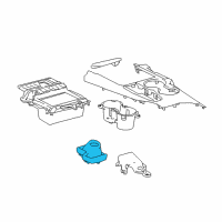 OEM Toyota Camry Shift Boot Diagram - 58808-33111-C0