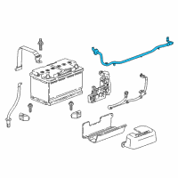 OEM 2018 Cadillac CT6 Positive Cable Diagram - 84230994