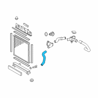 OEM 2012 Scion iQ Lower Hose Diagram - 16572-47050