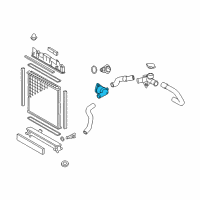 OEM 2015 Scion iQ Housing Diagram - 16323-47010