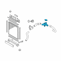 OEM 2014 Scion iQ Filler Pipe Diagram - 16520-40010