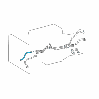 OEM 2009 Lexus LS460 Hose, Oil Cooler Inlet, No.1 Diagram - 32941-50100