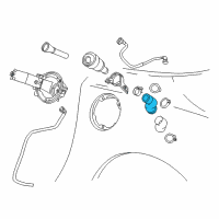 OEM 2018 Chevrolet Corvette Filler Hose Diagram - 23158321