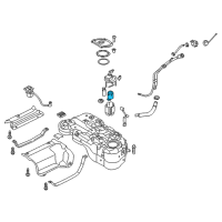OEM 2018 Kia Sportage Fuel Pump Filter Diagram - 311121W000
