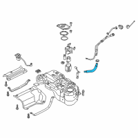 OEM 2022 Kia Sportage Hose-Fuel Filler Diagram - 31036D3500