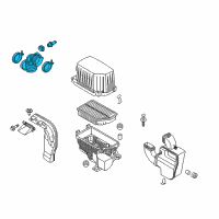 OEM Kia Soul Hose Assembly-Air Intake Diagram - 28140B2100