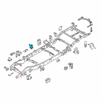 OEM 2020 Nissan Titan XD Bracket Assy-Front Lower Link Mounting Diagram - E0261-EZ1AA