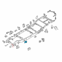 OEM 2019 Nissan Titan Bracket-Cab Mounting, 2ND Diagram - K5122-EZ1AA