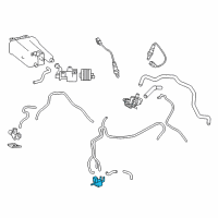 OEM Toyota Vacuum Valve Diagram - 90910-12059