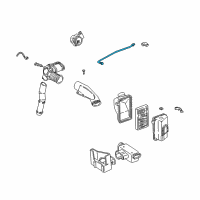 OEM 1995 Chevrolet Camaro Hose, Crankcase Vent Diagram - 10128365