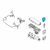 OEM Ford Relay Diagram - 9T1Z-14N089-A