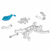 OEM 2012 Chevrolet Captiva Sport Lower Control Arm Diagram - 20763134