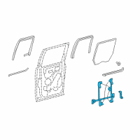 OEM Lincoln Mark LT Power Regulator Diagram - 6L3Z-1627000-AA