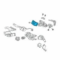 OEM Honda Element Switch, Steering Diagram - 35130-SAA-J51