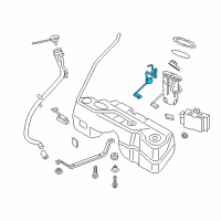 OEM 2016 BMW X3 Right Fuel Level Sensor Diagram - 16-11-7-285-452