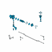 OEM Chevrolet Avalanche 1500 Gear Kit, Steering (Remanufacture) Diagram - 19330490