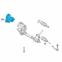 OEM 2018 Lincoln MKX Shield Diagram - F2GZ-6N634-A