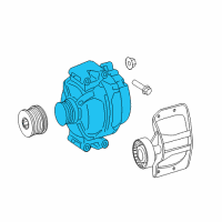 OEM 2007 Dodge Sprinter 3500 ALTERNATR-Engine Diagram - 4801250AD