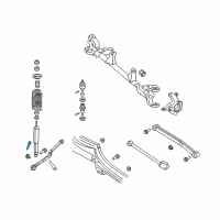 OEM 2020 Jeep Wrangler Nut-HEXAGON FLANGE Locking Diagram - 6508593AA