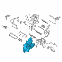 OEM 2012 Hyundai Tucson Case-Heater, RH Diagram - 97135-2S000