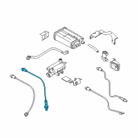 OEM Hyundai Elantra GT Sensor Assembly-Oxygen Diagram - 39210-2E101