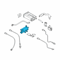 OEM 2016 Hyundai Elantra Purge Control Valve Diagram - 28910-2E000