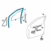 OEM 2008 Toyota Prius Run Channel Diagram - 68151-47020