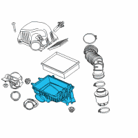 OEM 2018 Buick Encore Air Cleaner Body Diagram - 95077672