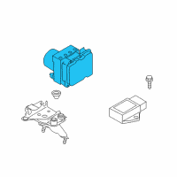 OEM 2014 Infiniti Q60 Actuator & Ecu Assy-Anti Skid Diagram - D7660-1A34A