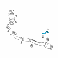 OEM 2017 Buick Envision Bracket Diagram - 84333663