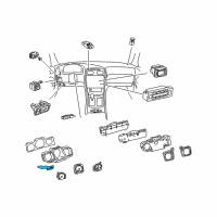 OEM 1999 Lexus GS400 Counter, Total Diagram - 83222-30710