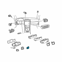 OEM 2000 Lexus GS300 Gauge Sub-Assy, Fuel Receiver Diagram - 83882-30390