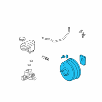 OEM Chevrolet Equinox Power Booster Diagram - 15835854