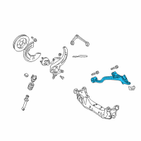 OEM Ford Thunderbird Lower Control Arm Diagram - 2W6Z-3078-A