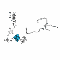 OEM Kia Spectra5 Pump Assembly-Power STEE Diagram - 571002F151