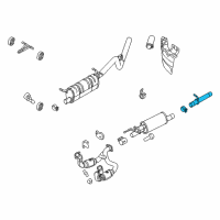 OEM 2017 Ford F-350 Super Duty Extension Diagram - HC3Z-5A212-A