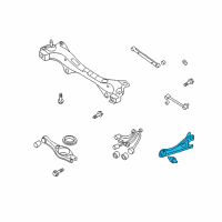 OEM 2009 Kia Optima Arm Assembly-Rear Trailing Diagram - 552702G000