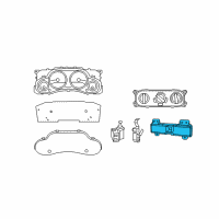 OEM 2007 Jeep Wrangler Switch-Pod Diagram - 4602512AH