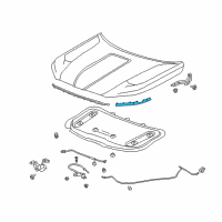 OEM 2021 GMC Terrain Side Weatherstrip Diagram - 84018158