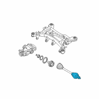 OEM BMW M6 Repair Kit Bellows, Exterior Diagram - 33-10-7-840-905