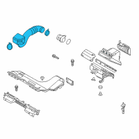 OEM 2016 Hyundai Sonata Hose Assembly-Air Intake Diagram - 28130-E6100
