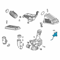 OEM 2005 Honda Accord Cover, Air In. Diagram - 17246-RCA-A00