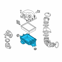 OEM Buick Encore Air Cleaner Body Diagram - 94522422