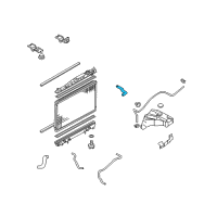 OEM 2006 Infiniti Q45 Hose-Radiator, Upper Diagram - 21501-AR000