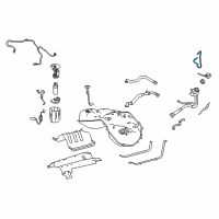 OEM Lexus Tube, Fuel Tank BREA Diagram - 77226-11060